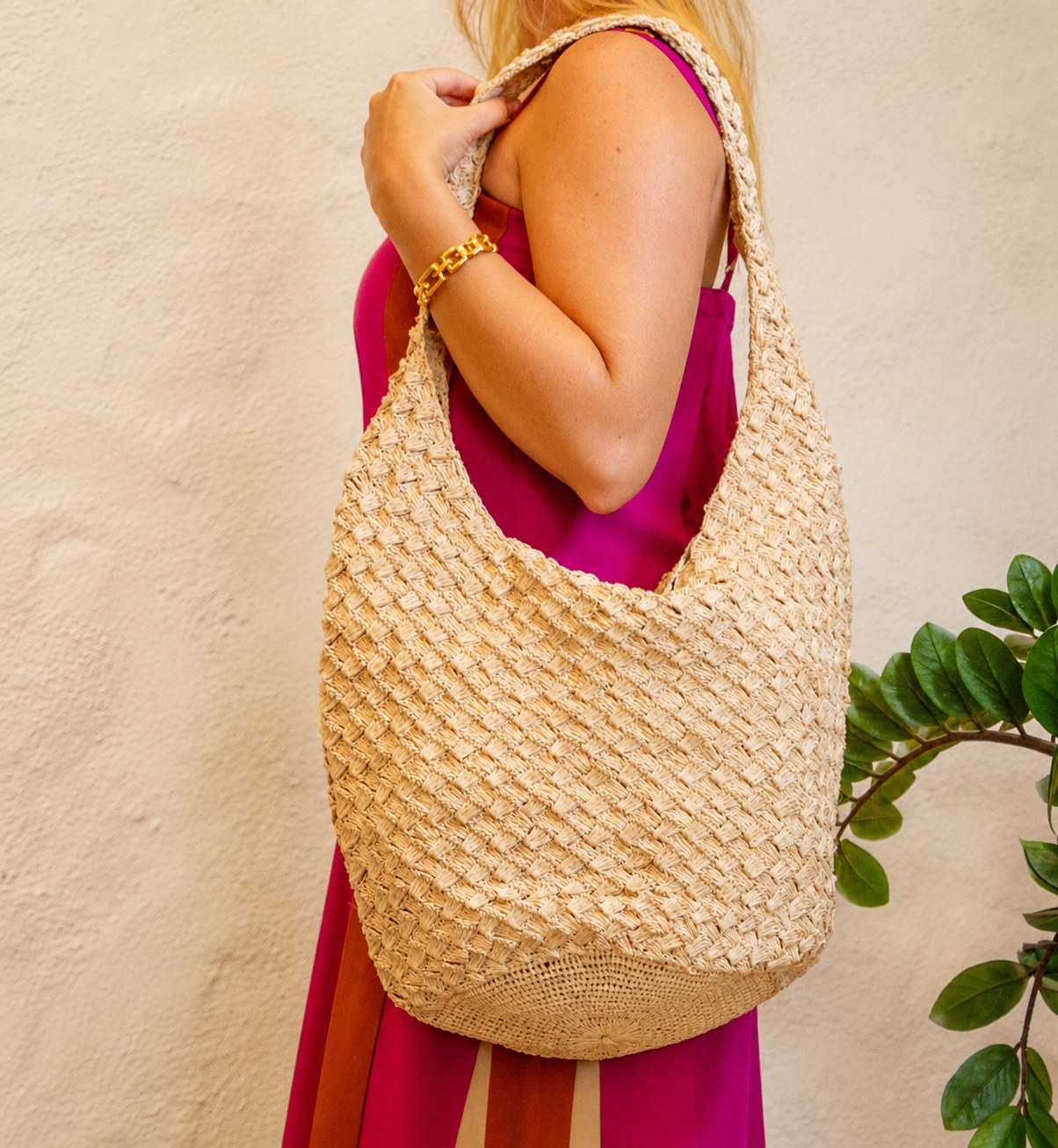 BOLSA CROCHÊ NO BURITI