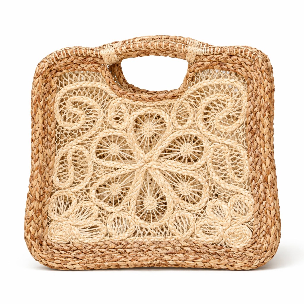 BOLSA SISAL QUADRADA