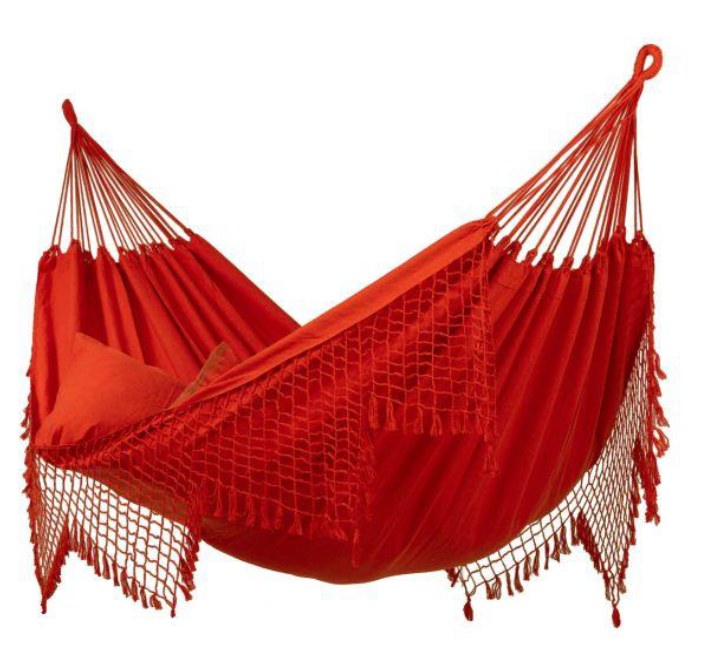REDE DE DORMIR CASAL FANTASIA VERMELHO
